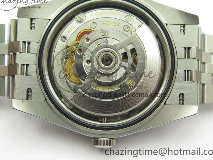 41 Gray Best Dial 904L VS3235 on 1:1 Jubilee VSF Edition DateJust SS 126330 Bracelet 0118